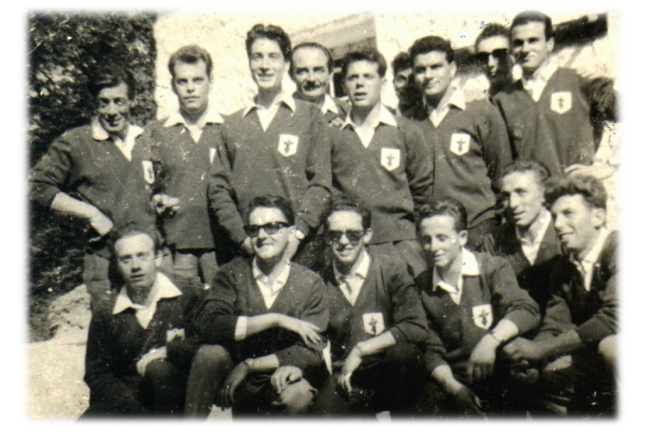 Foto storica della fondazione del coro
